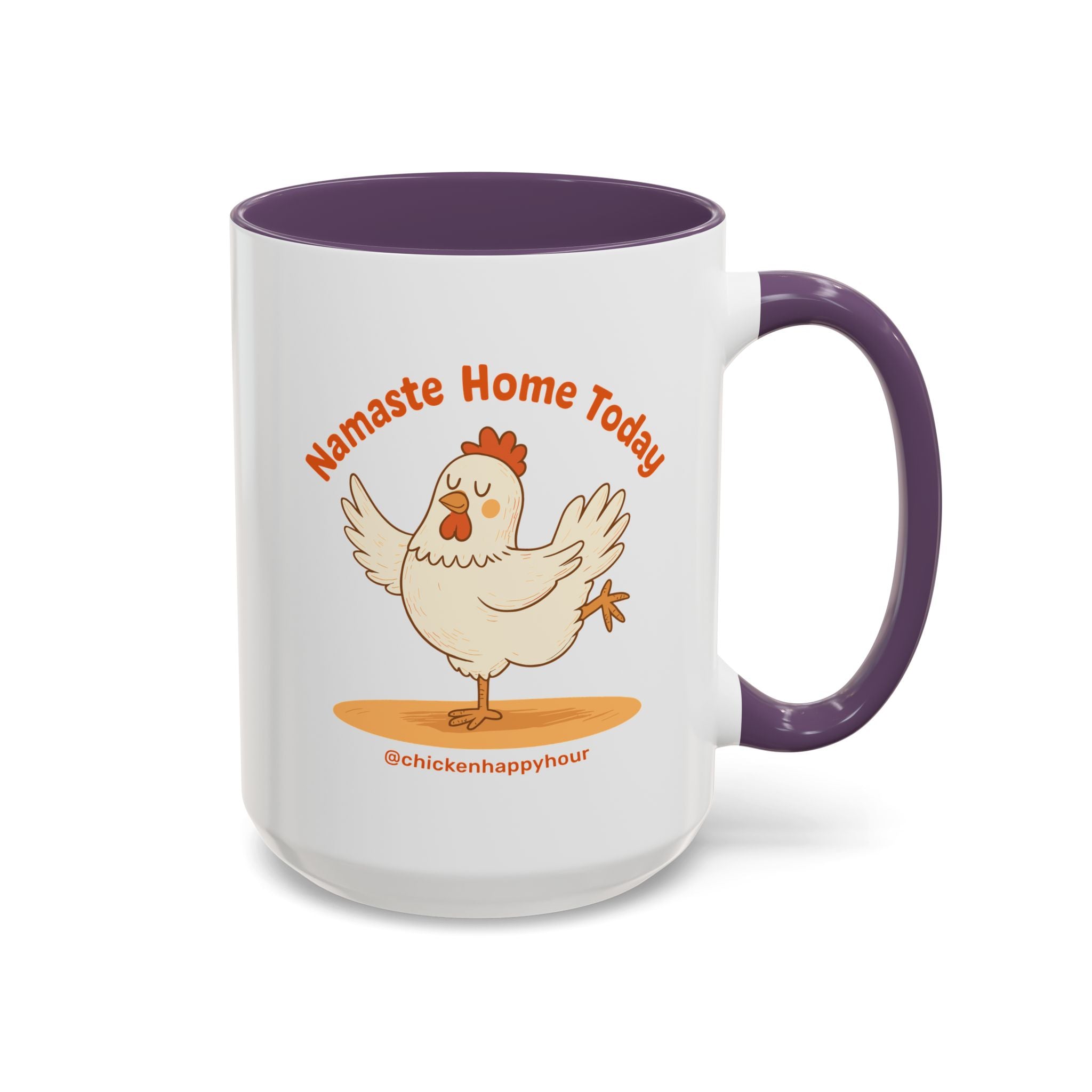Namaste Cluck Coffee Mug