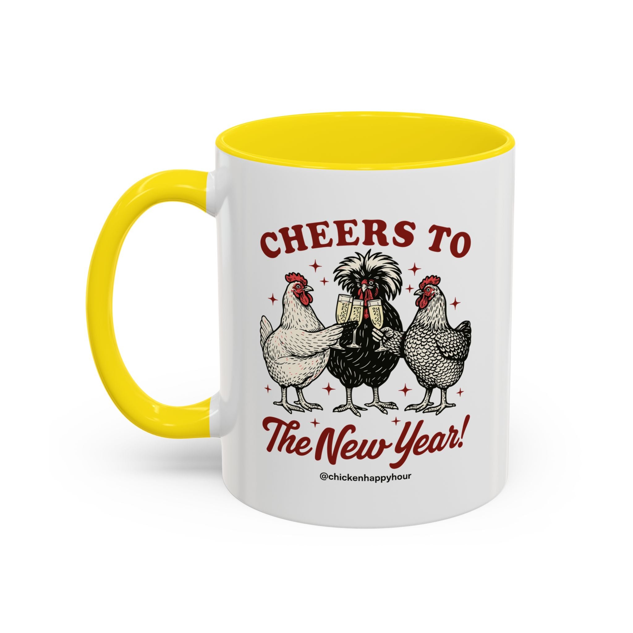 Cheers to The New Year Coffee Mug