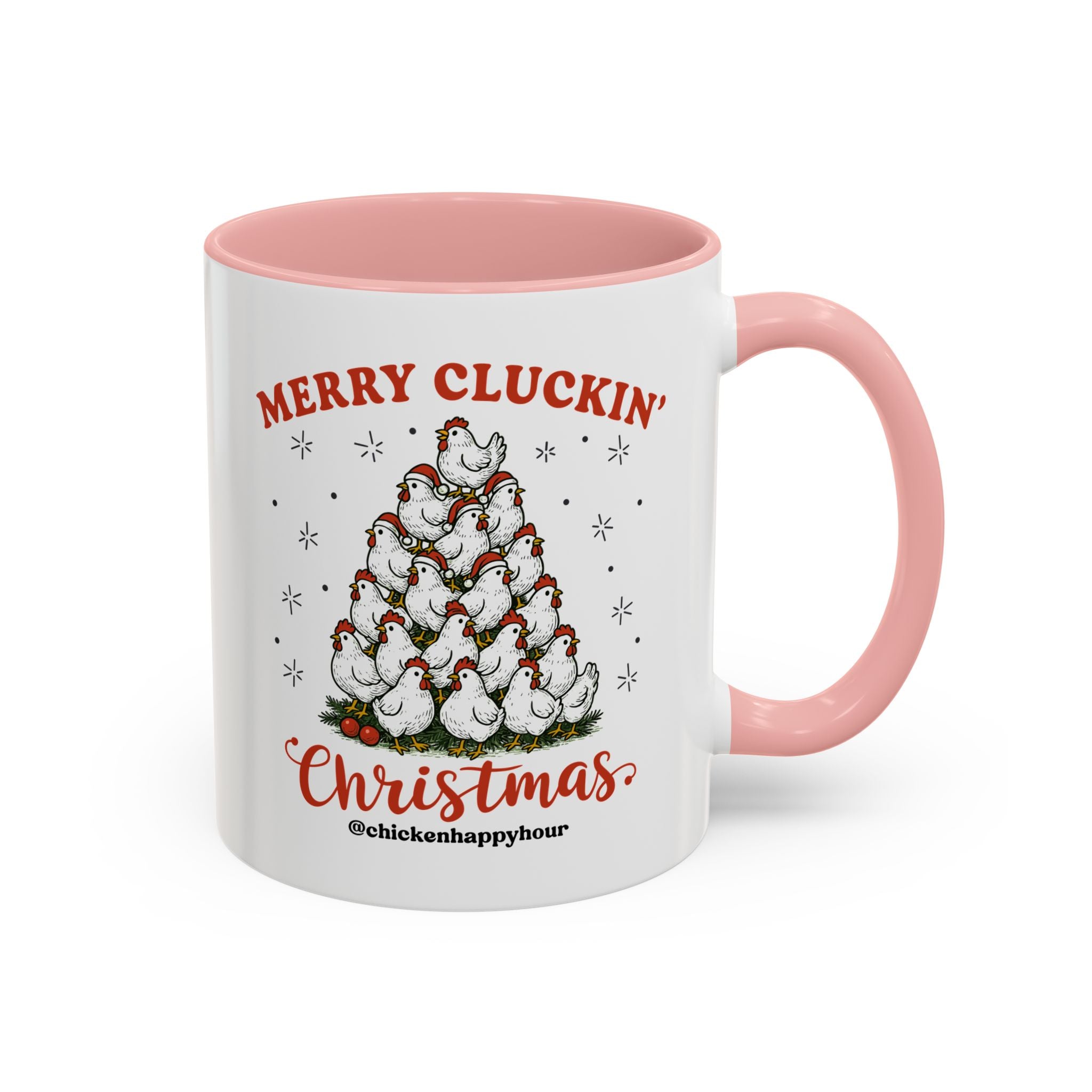 Merry Cluckin' Coffee Mug