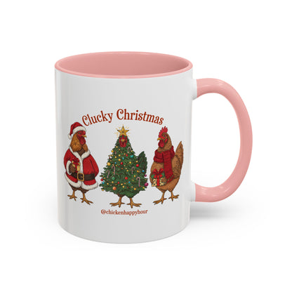 Clucky Christmas Coffee Mug
