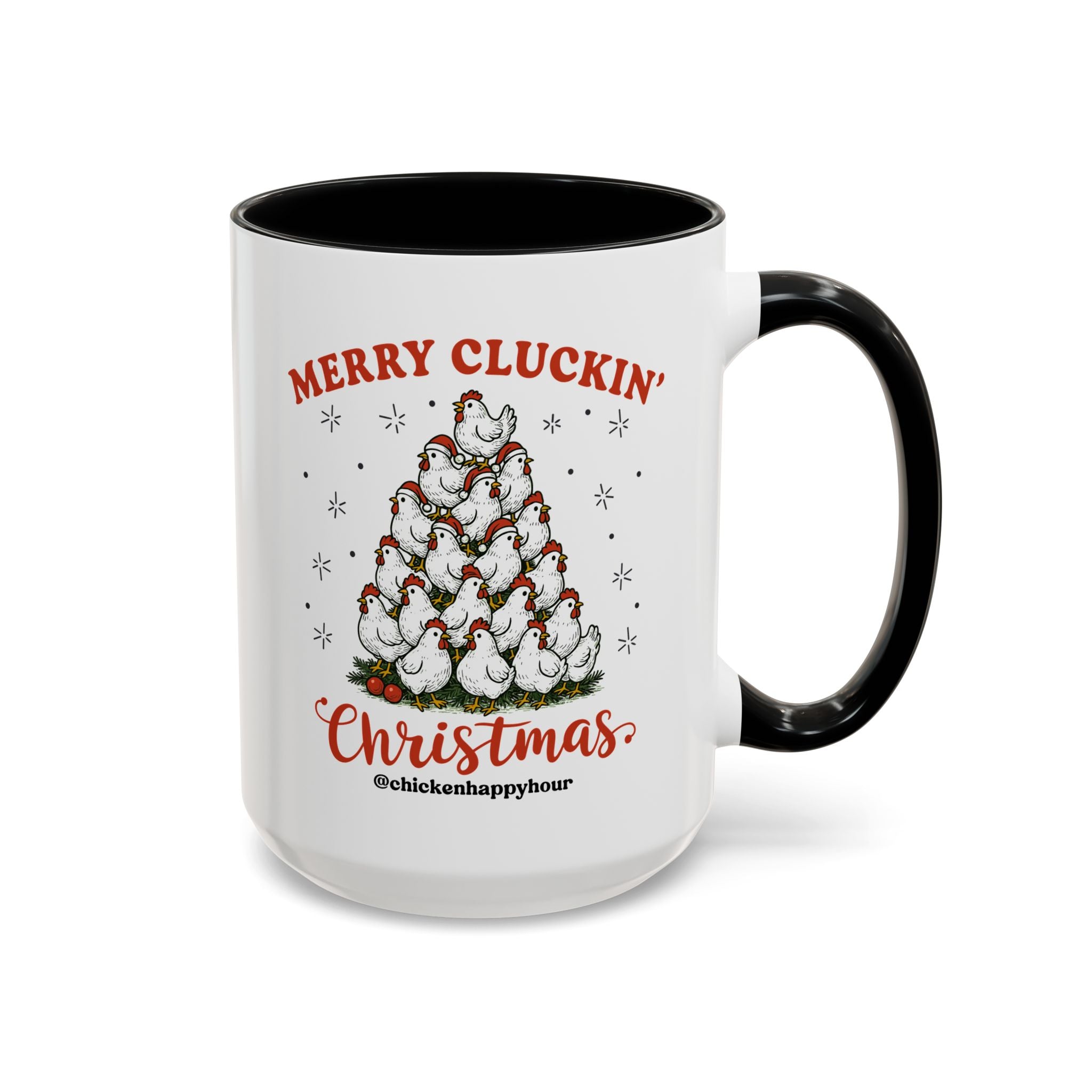 Merry Cluckin' Coffee Mug
