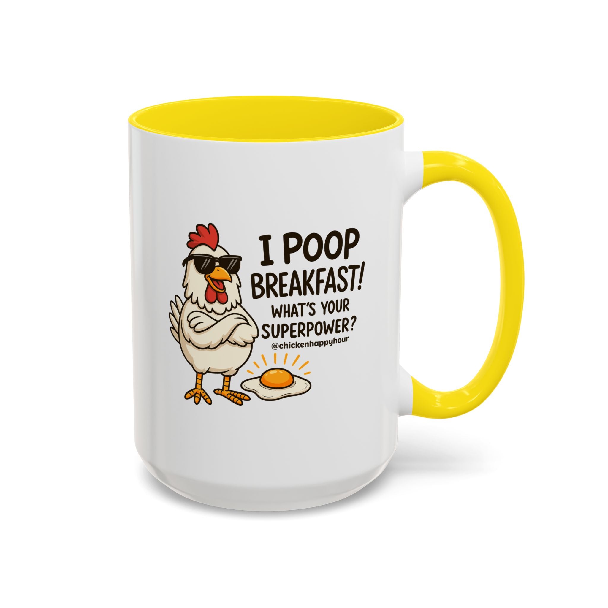 I Poop Breakfast Coffee Mug
