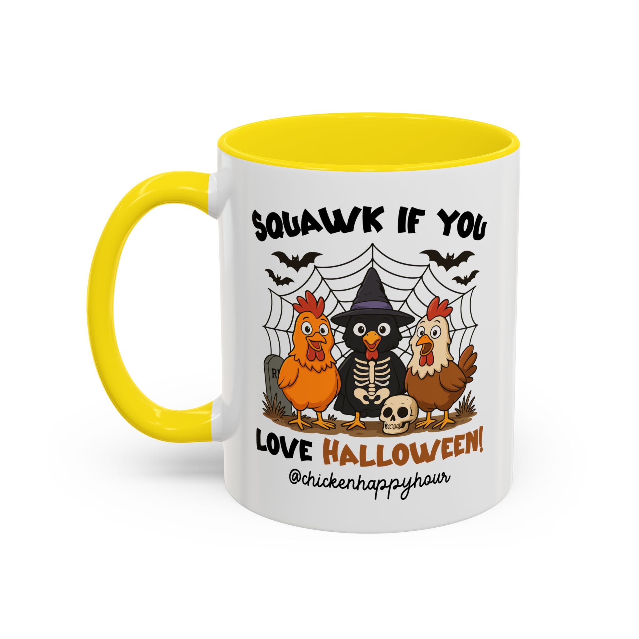 Squawk if you Love Halloween Coffee Mug