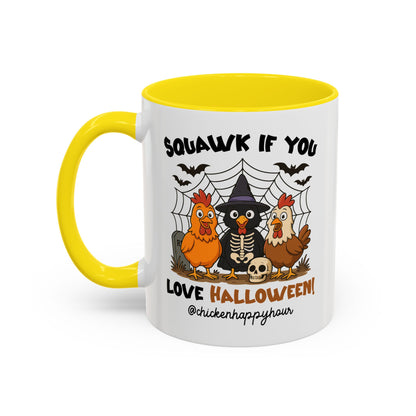 Squawk if you Love Halloween Coffee Mug