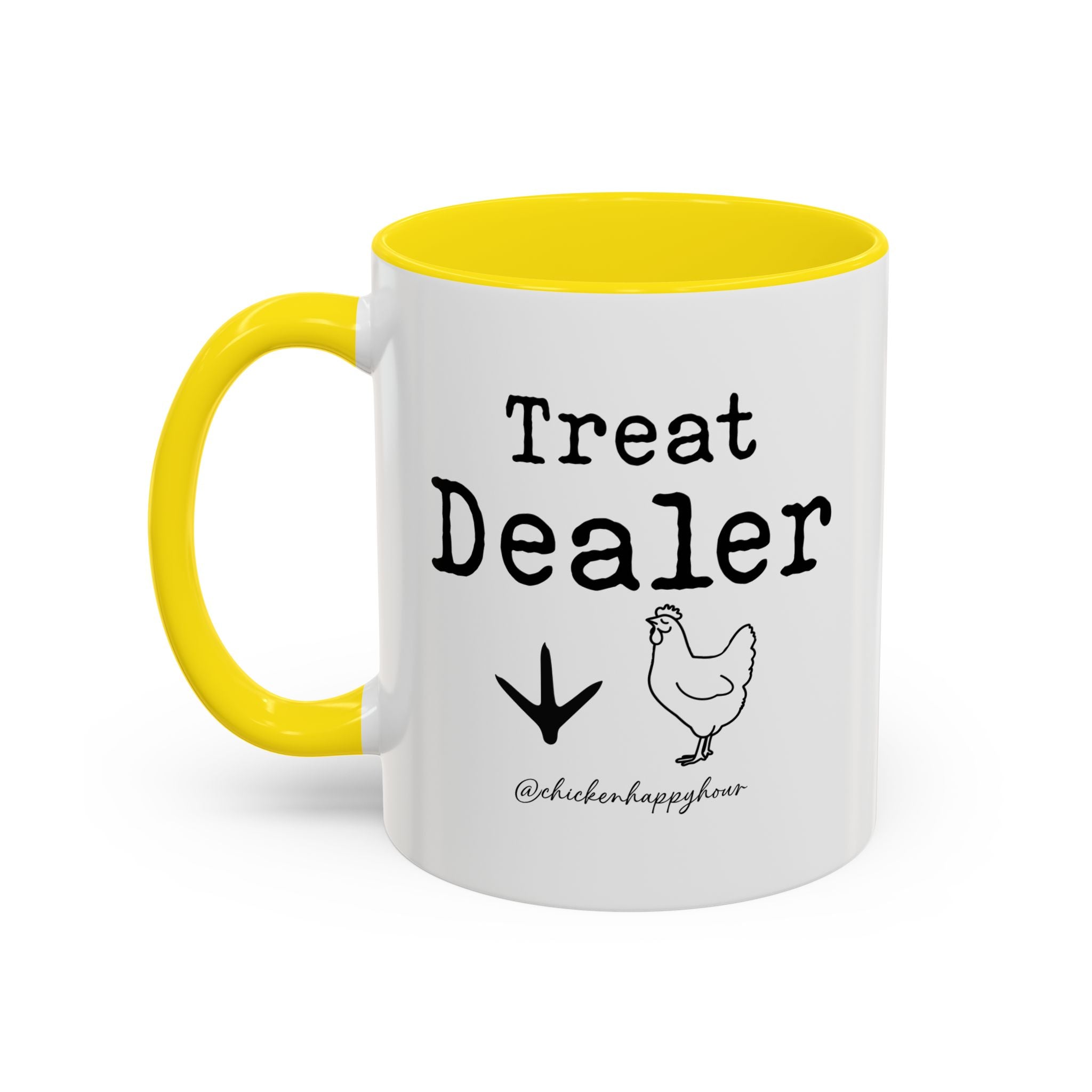 Treat Dealer with Chicken Coffee Mug
