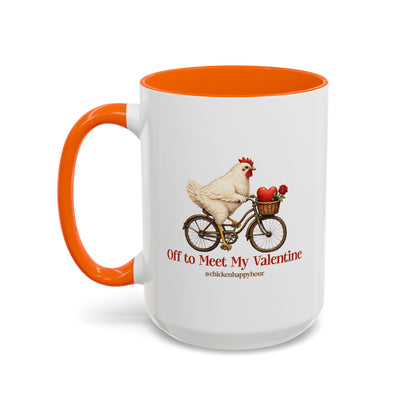 Off to Meet My Valentine Coffee Mug