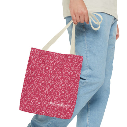 Chickens Pattern Tote Bag