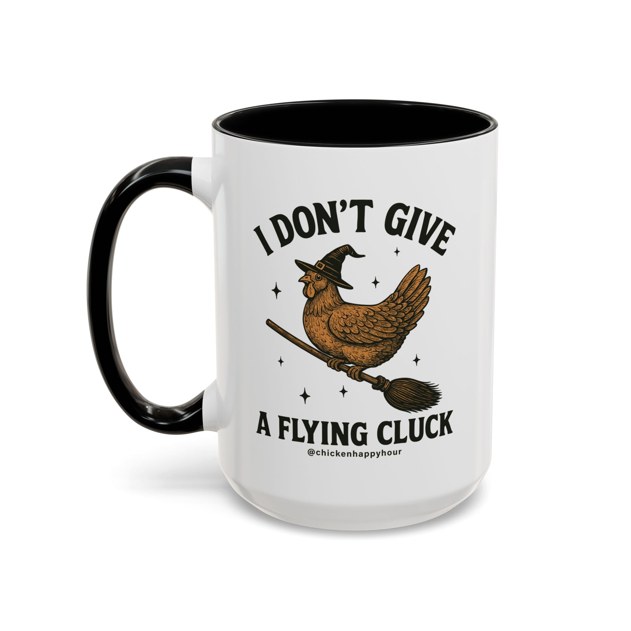 I Don’t Give a Flying Cluck V-Neck Tee Coffee Mug