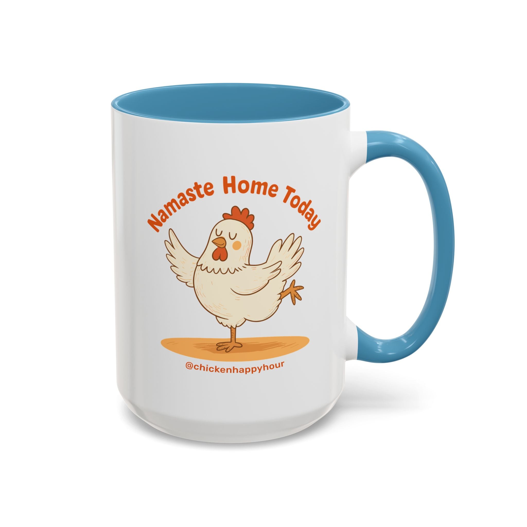 Namaste Cluck Coffee Mug
