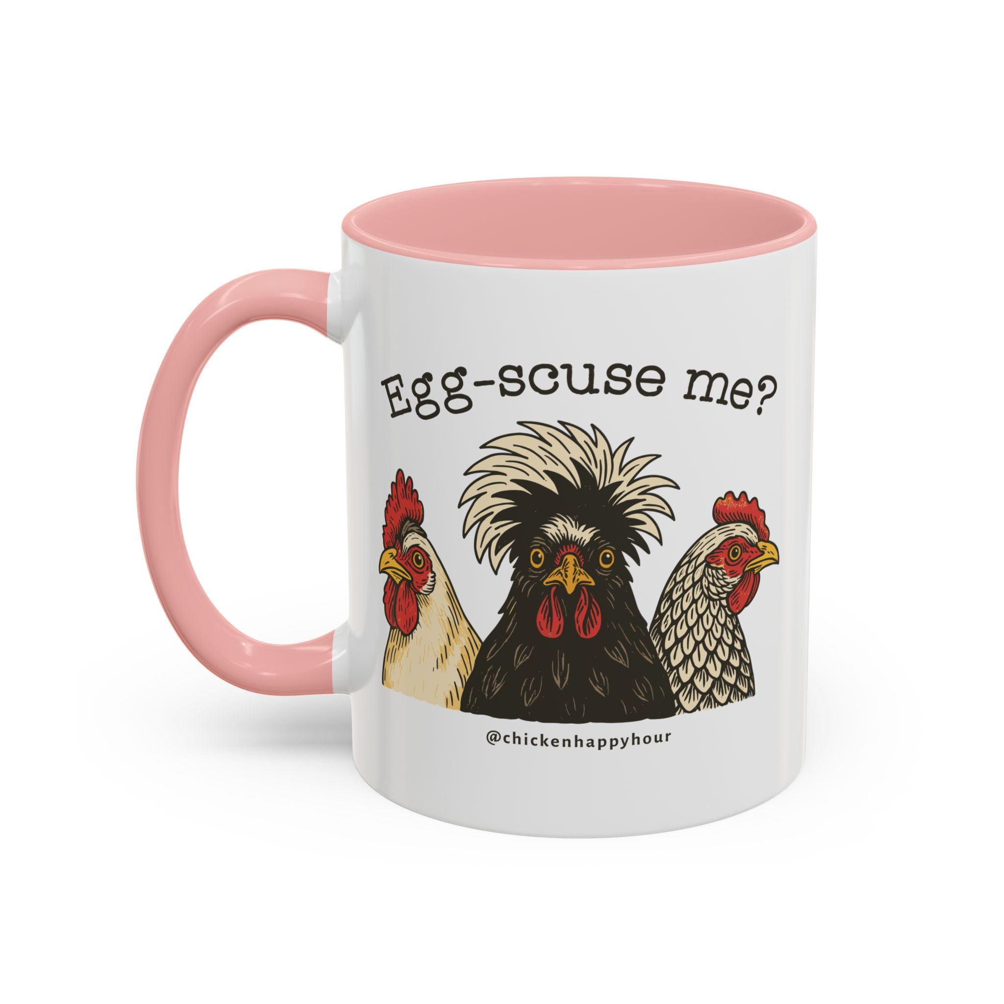 Egg-scuse Me Coffee Mug