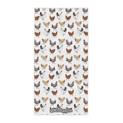 Chicken Seamless 2 Beach Towel