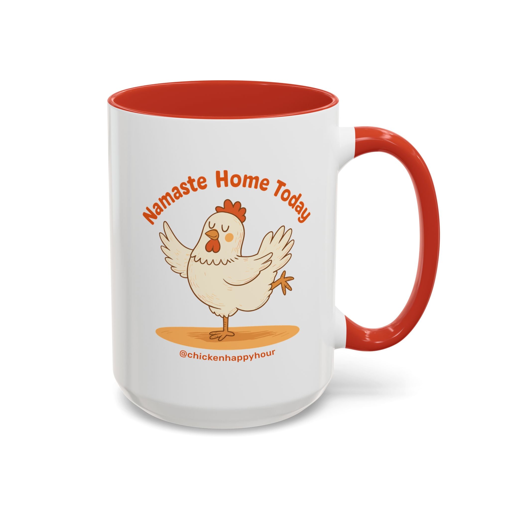 Namaste Cluck Coffee Mug