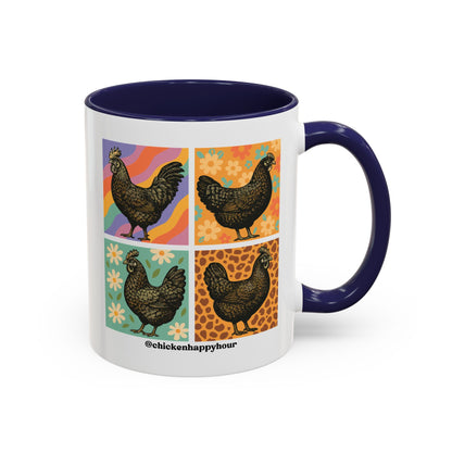Retro Chicken Coffee Mug