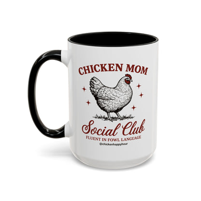 Chicken Mom Social Club Coffee Mug