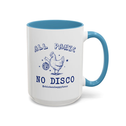 All Panic No Disco Coffee Mug