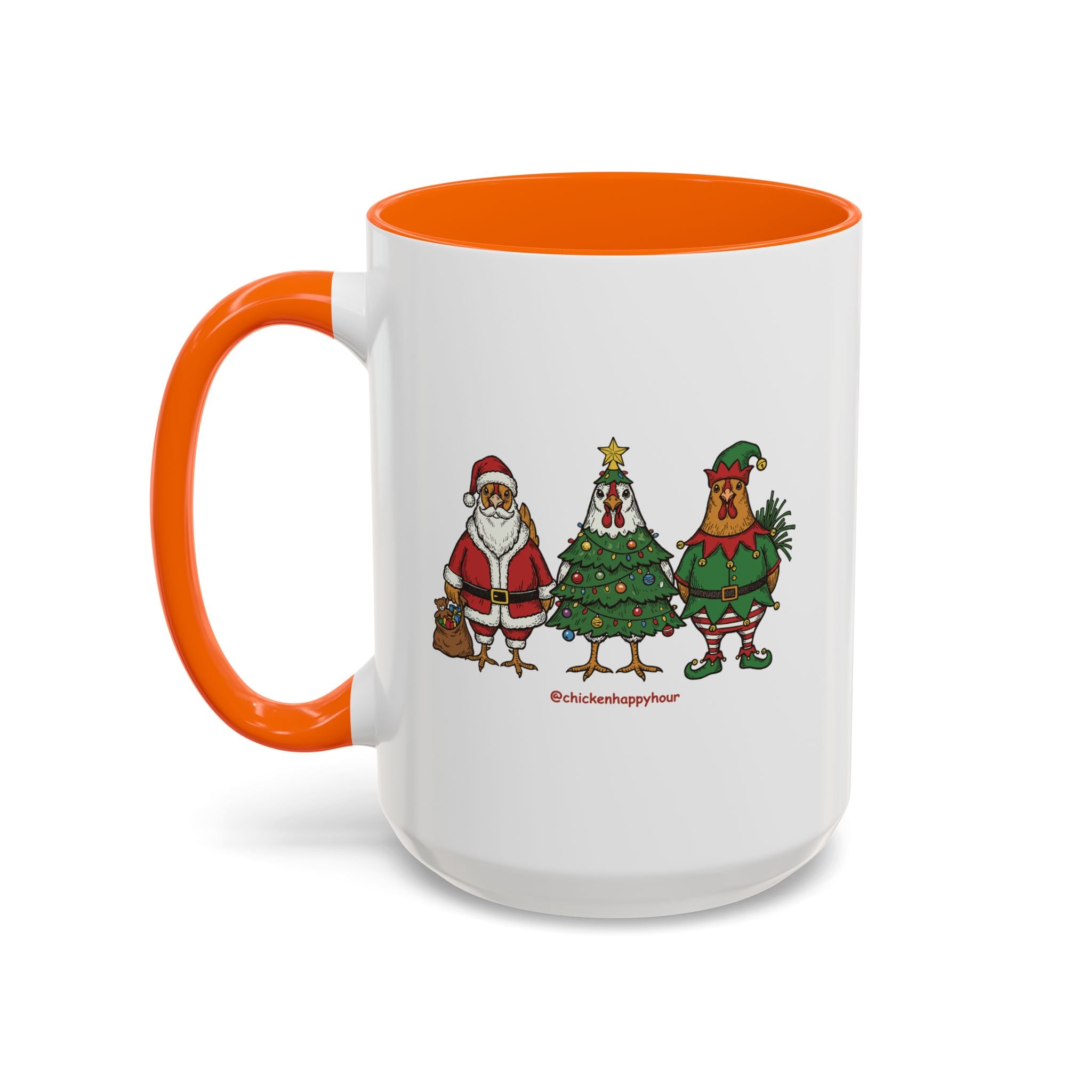 Christmas Chicken Coffee Mug