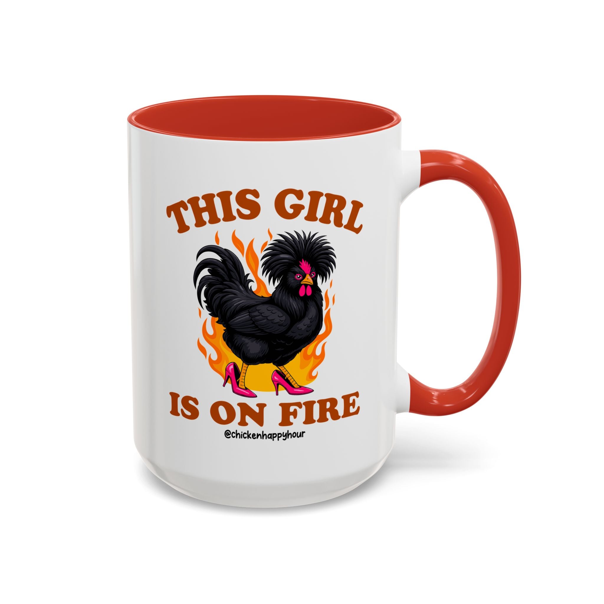 This Girl Is on Fire Coffee Mug