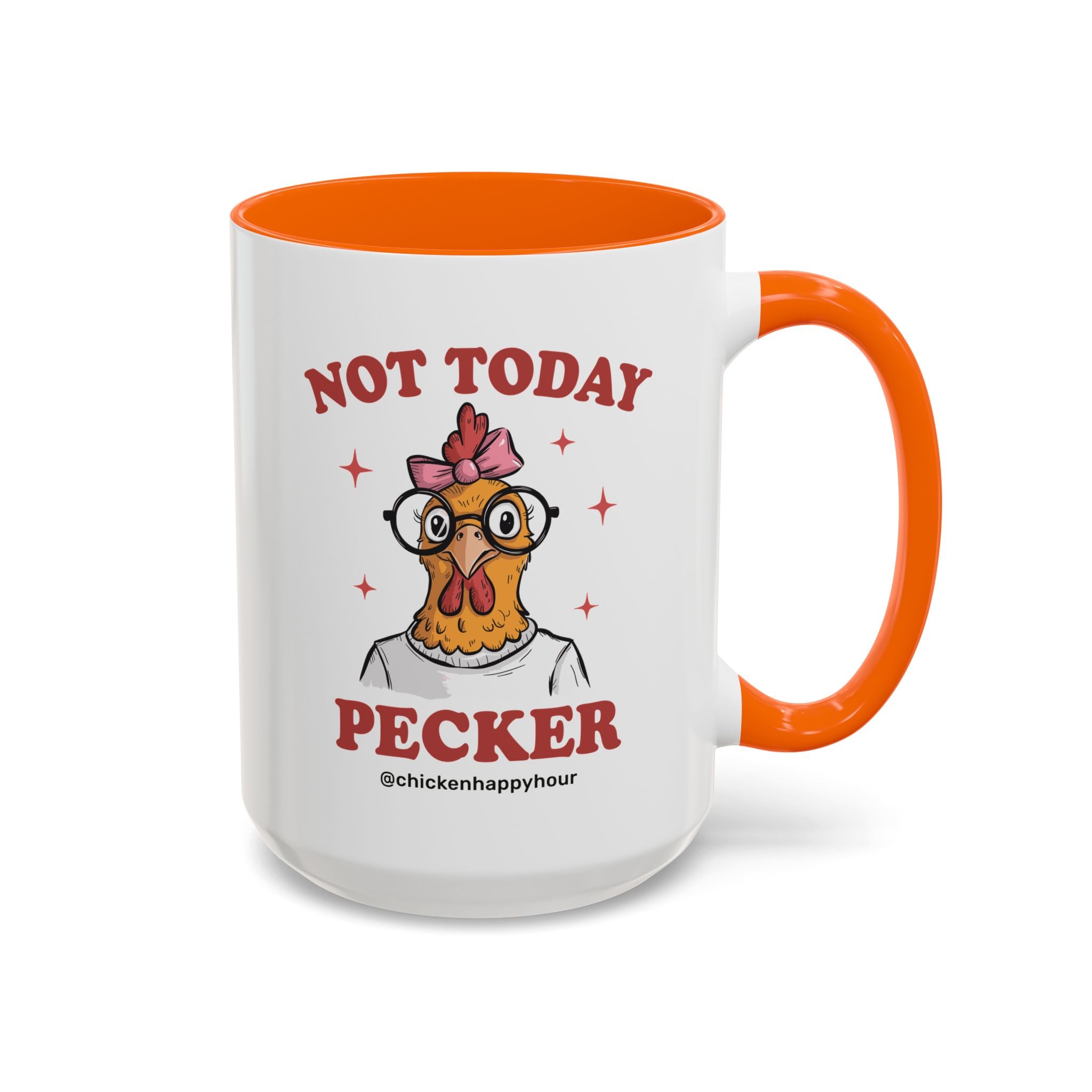 Not Today Pecker Coffee Mug