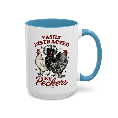 Easily Distracted By Peckers Coffee Mug