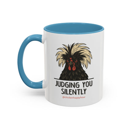 Judging You Silently Coffee Mug