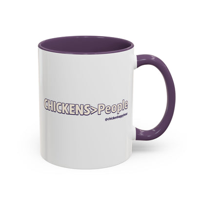 CHICKENS People Coffee Mug