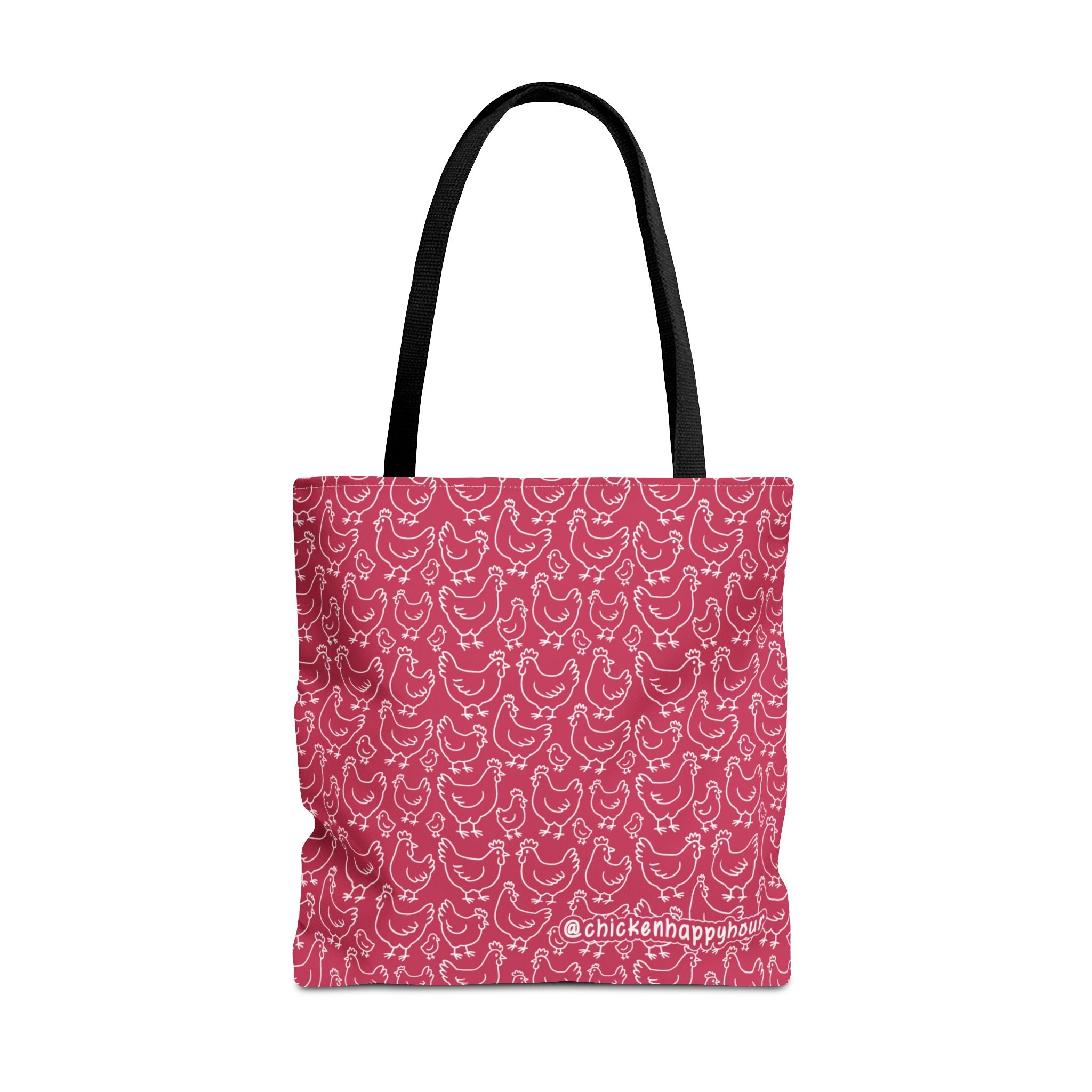 Chickens Pattern Tote Bag