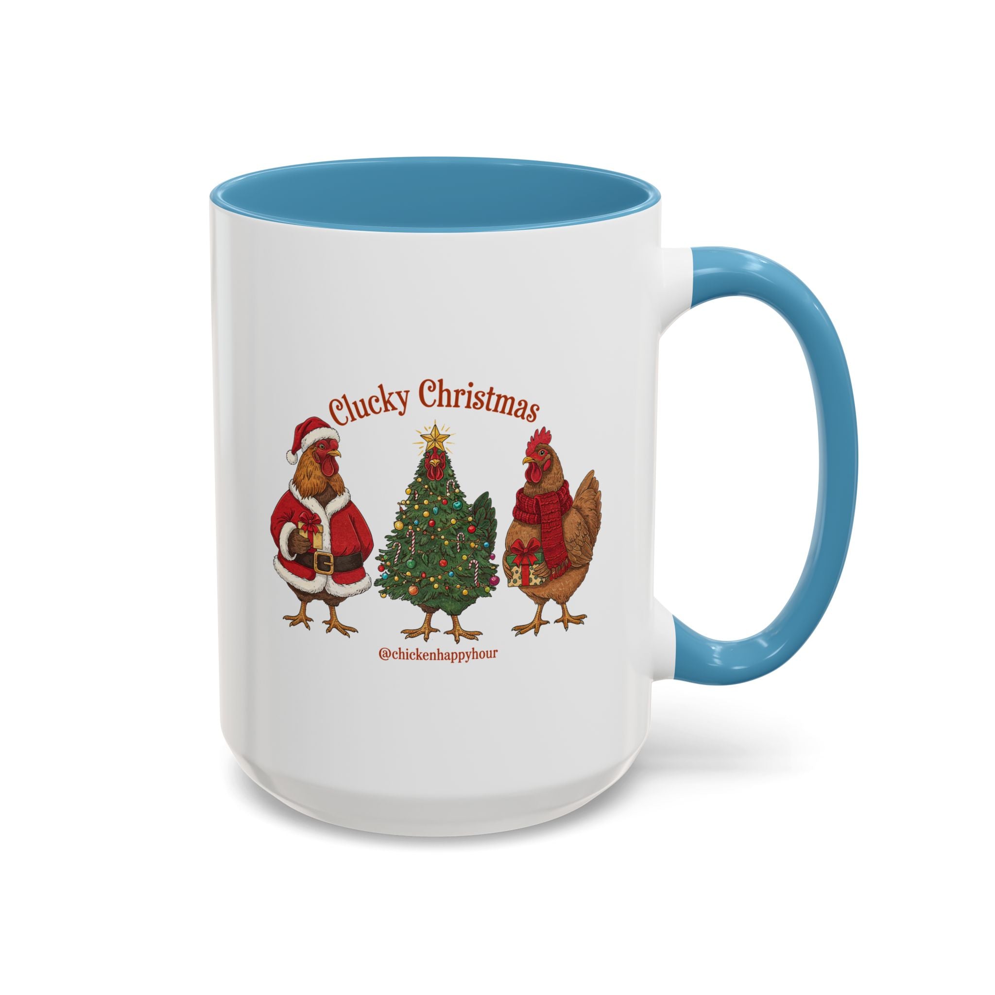 Clucky Christmas Coffee Mug