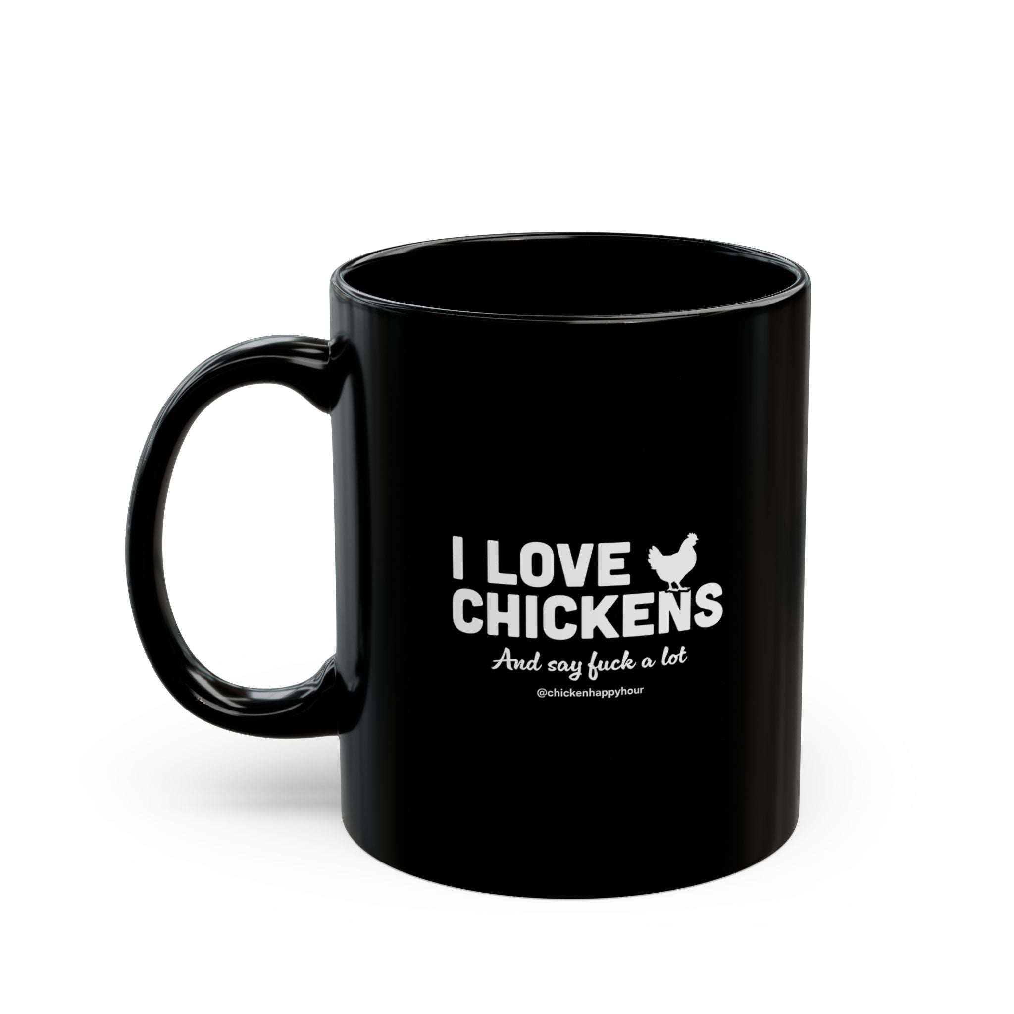 I Love Chickens Coffee Mug