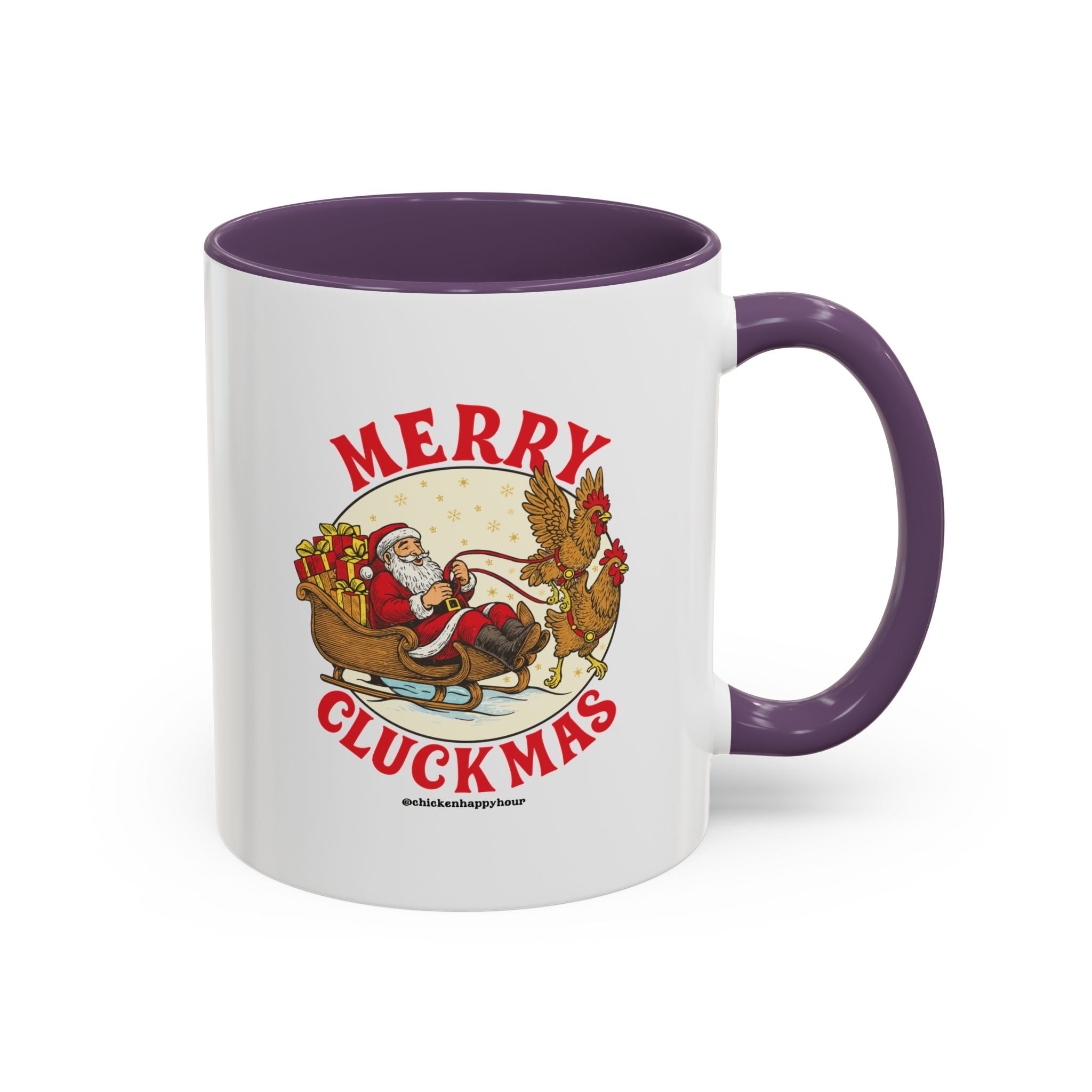 Merry Cluckmus Coffee Mug