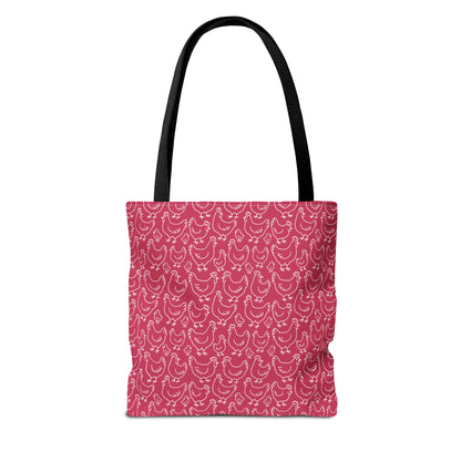 Chickens Pattern Tote Bag