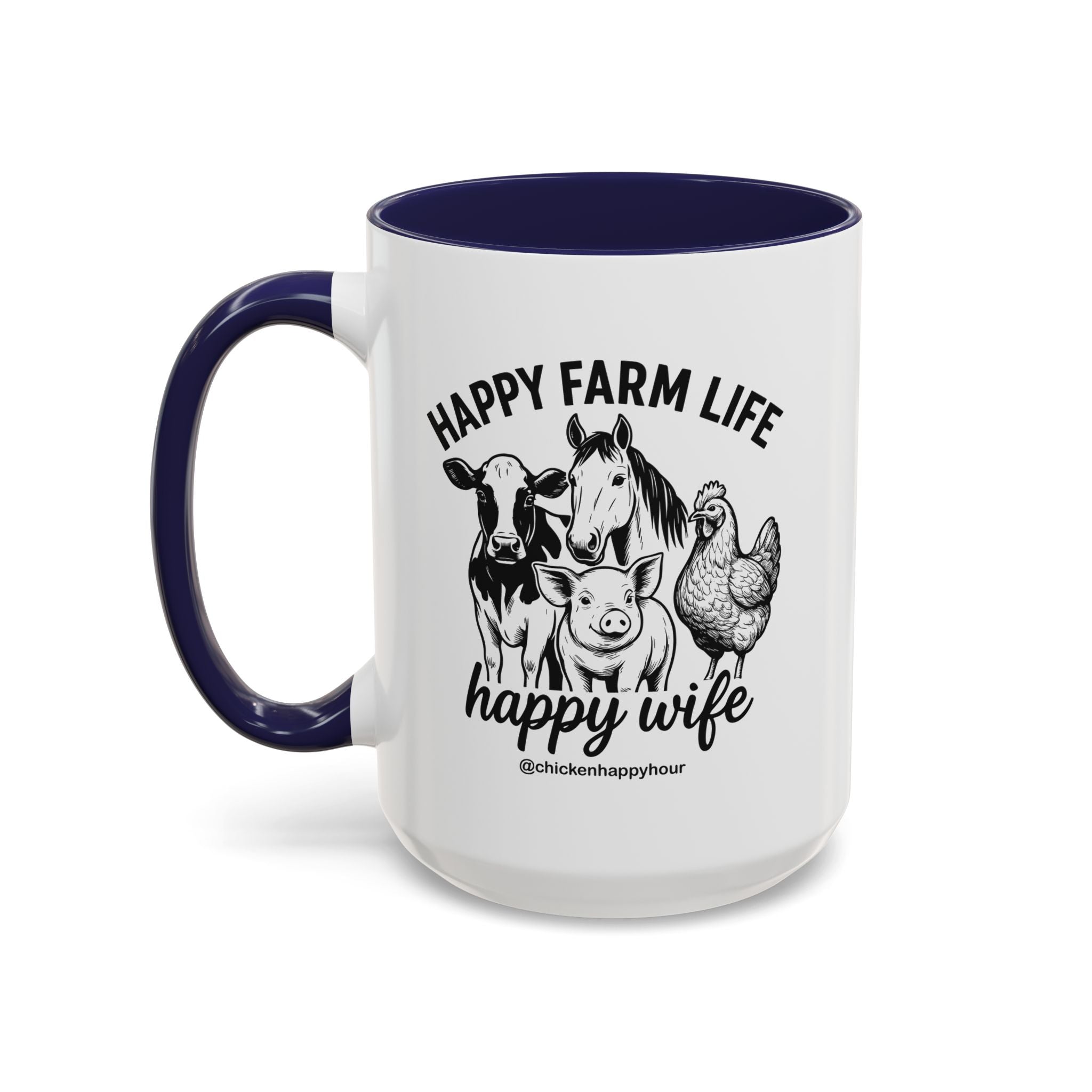 Happy Farm Life Happy Wife 01 Coffee Mug