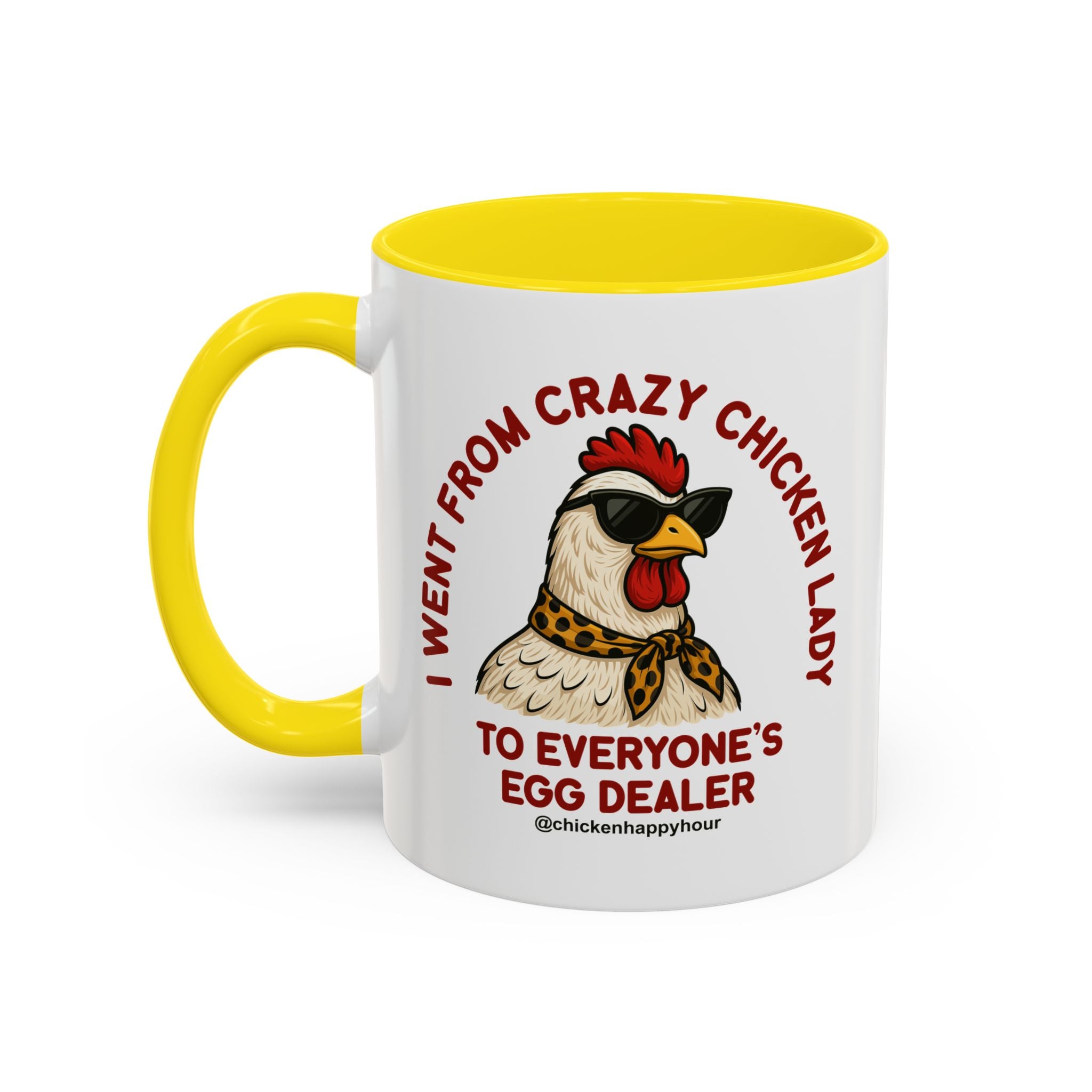 Went From Crazy Chicken Lady Coffee Mug