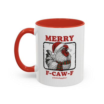 Merry F-Caw-F Coffee Mug