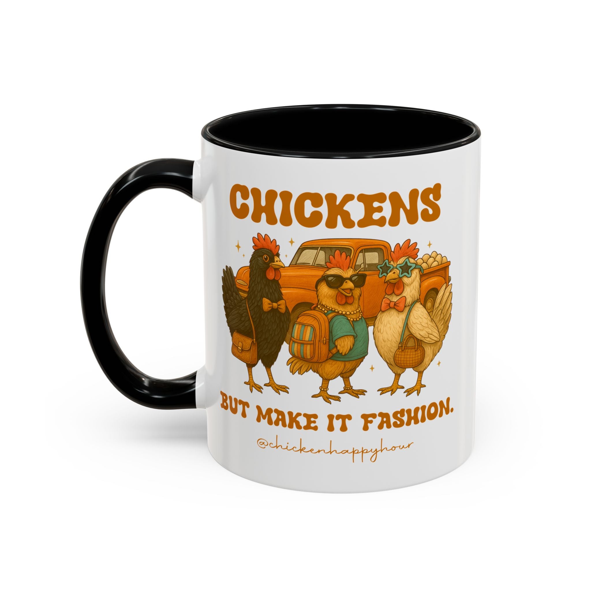 Chickens But Make it Fashion Coffee Mug