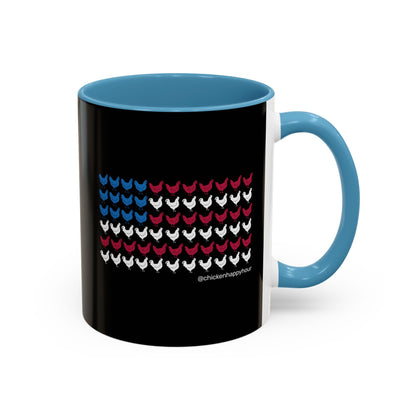 4th of July Chicken Coffee Mug