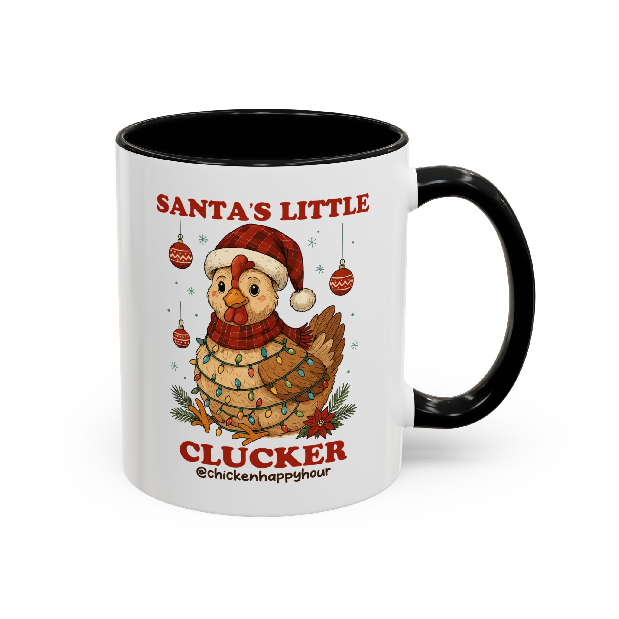 Santa’s Little Clucker Coffee Mug