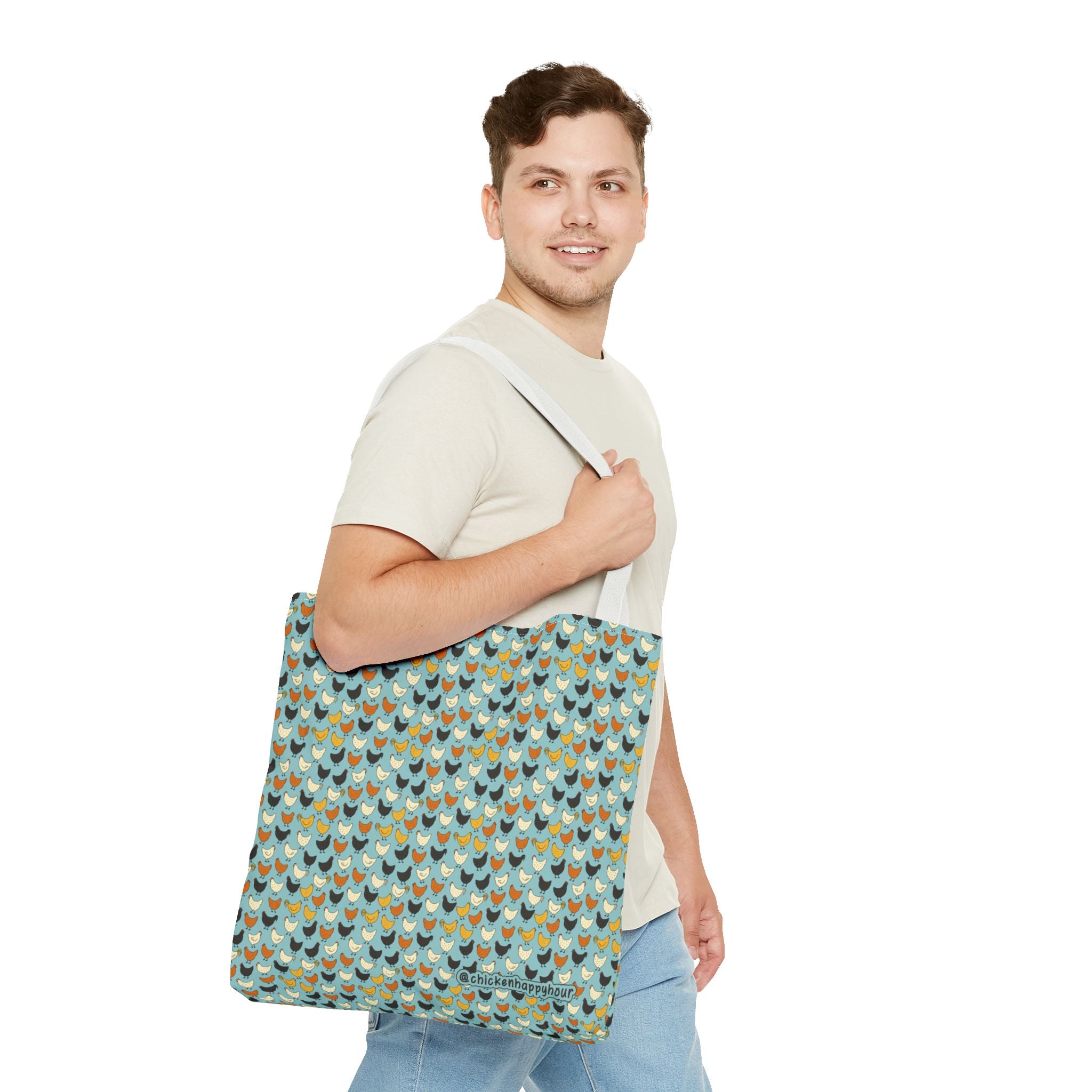 Chickens Pattern 2 Tote Bag