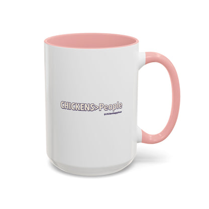 CHICKENS People Coffee Mug