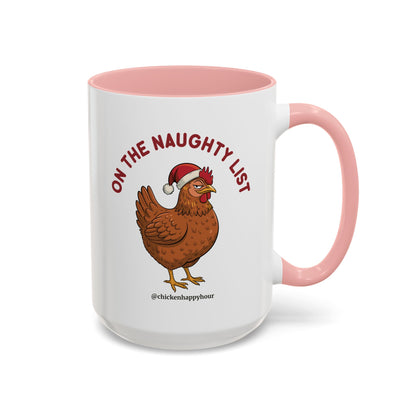 On the Naughty List Coffee Mug