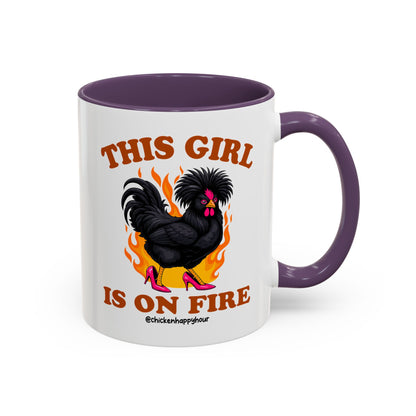 This Girl Is on Fire Coffee Mug
