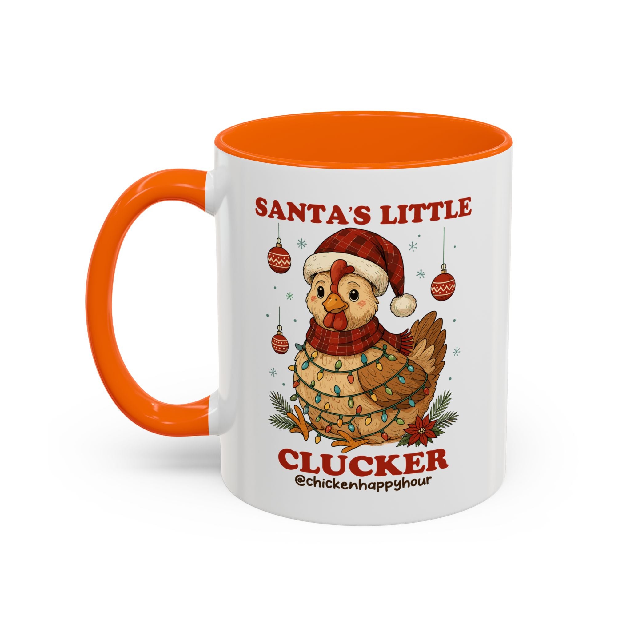 Santa’s Little Clucker Coffee Mug