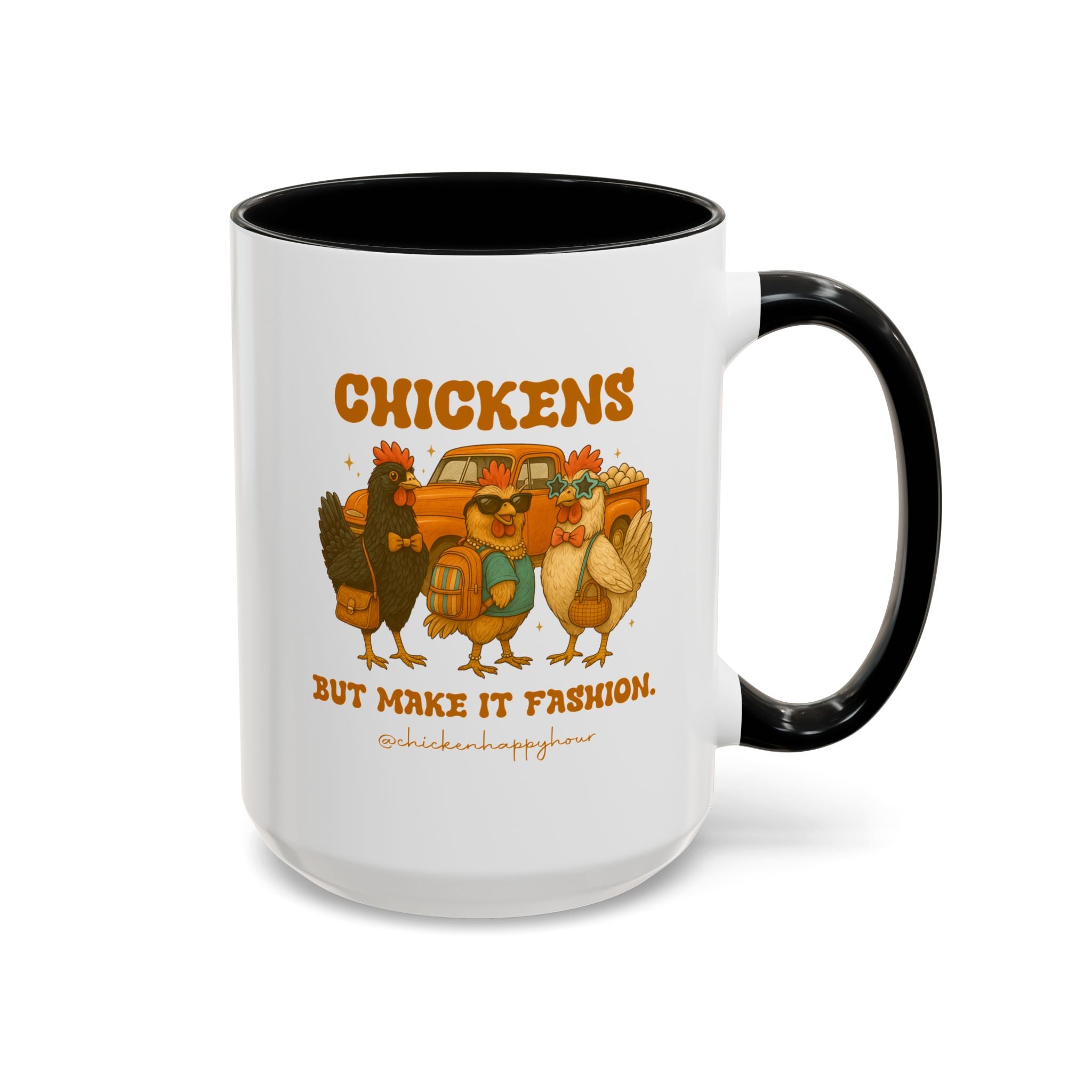 Chickens But Make it Fashion Coffee Mug