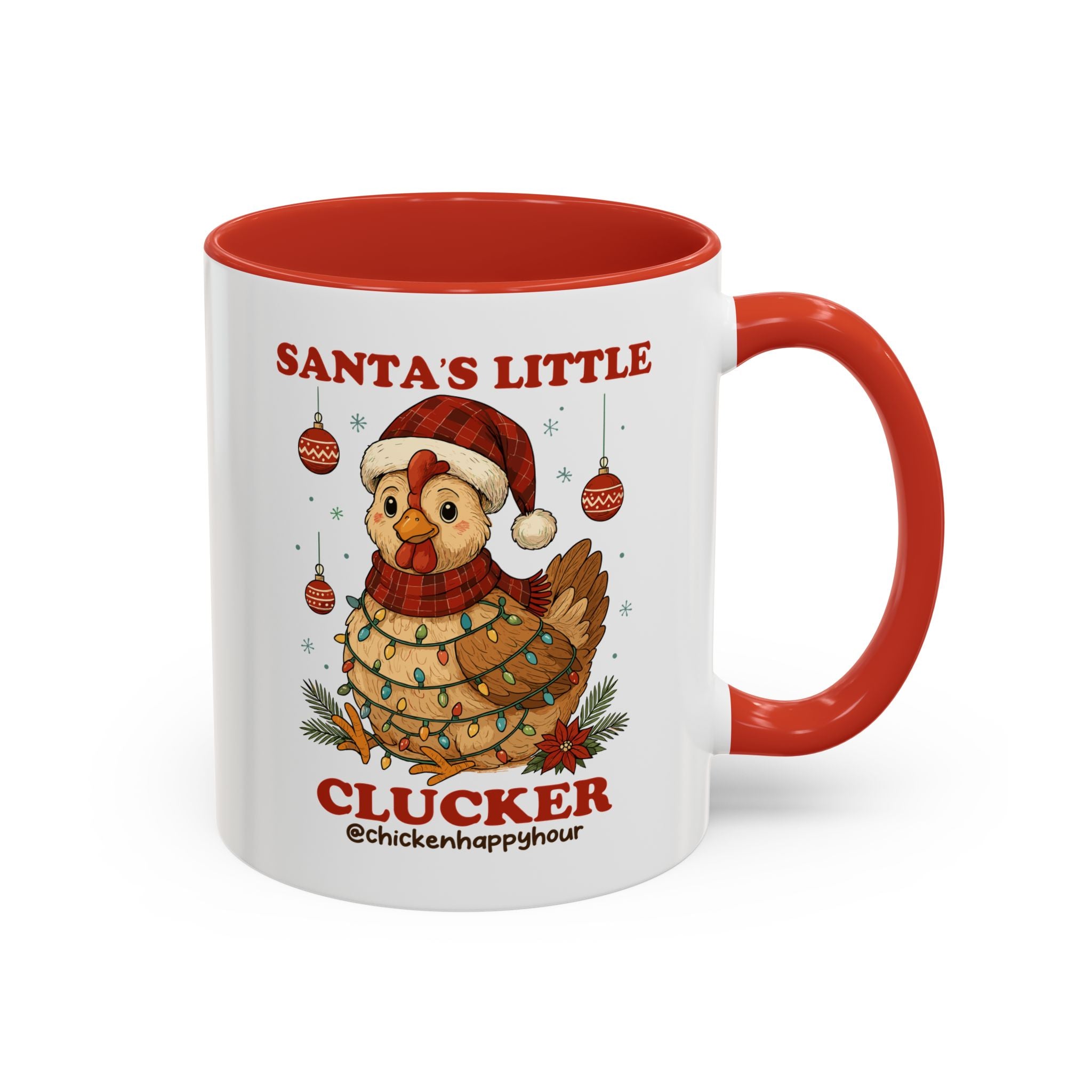 Santa’s Little Clucker Coffee Mug