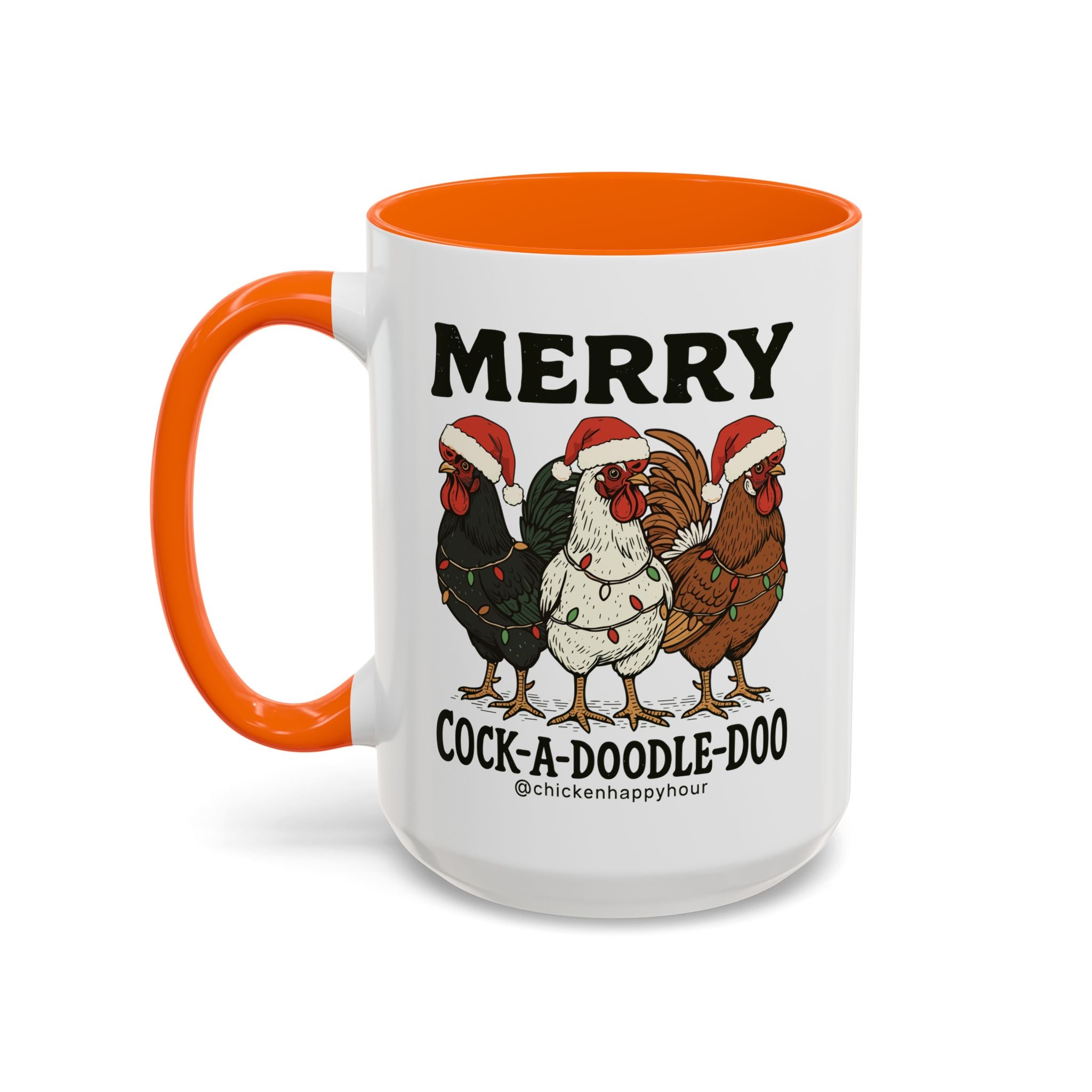 Merry Cock  a Doodle Doo Coffee Mug