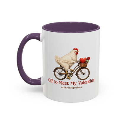 Off to Meet My Valentine Coffee Mug