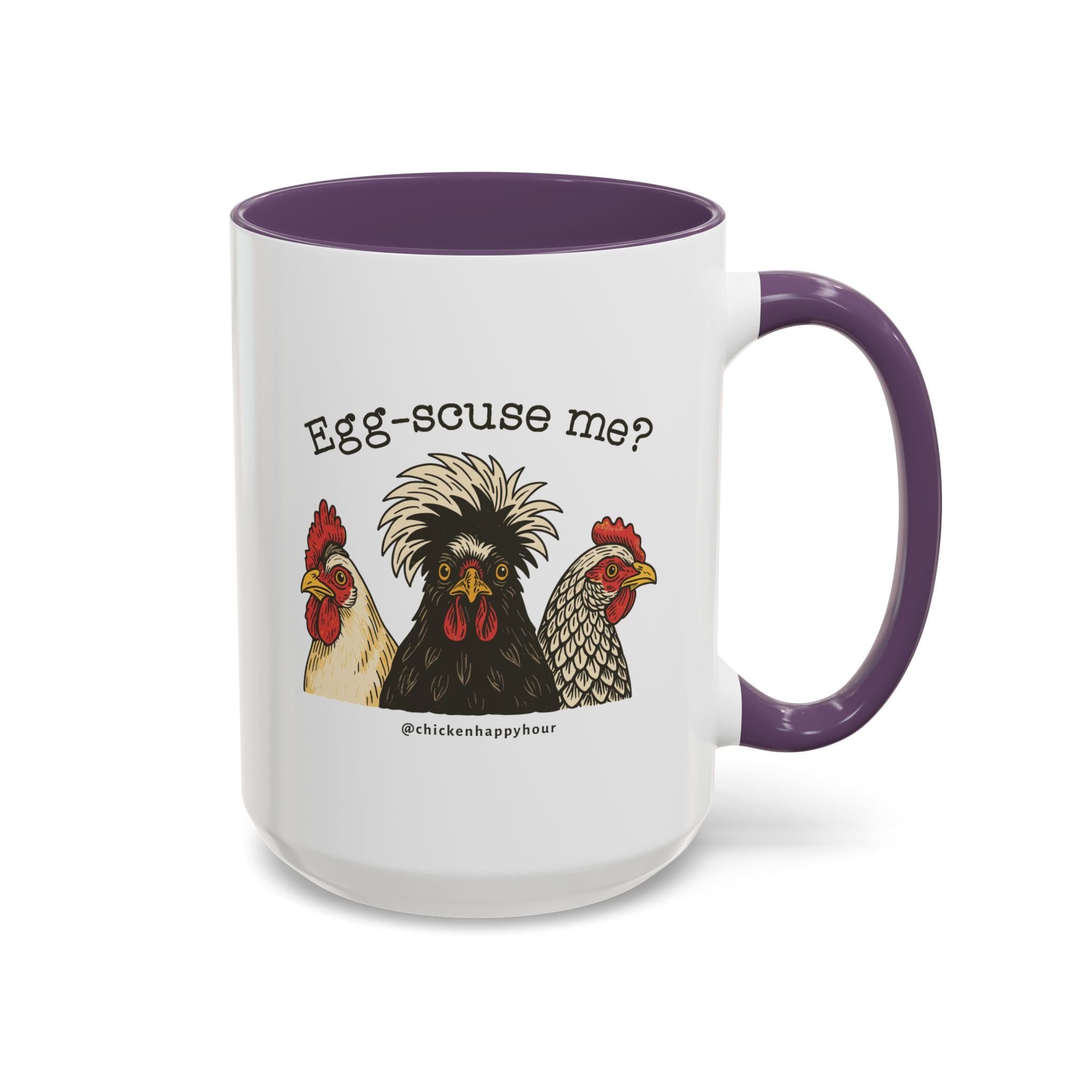 Egg-scuse Me Coffee Mug