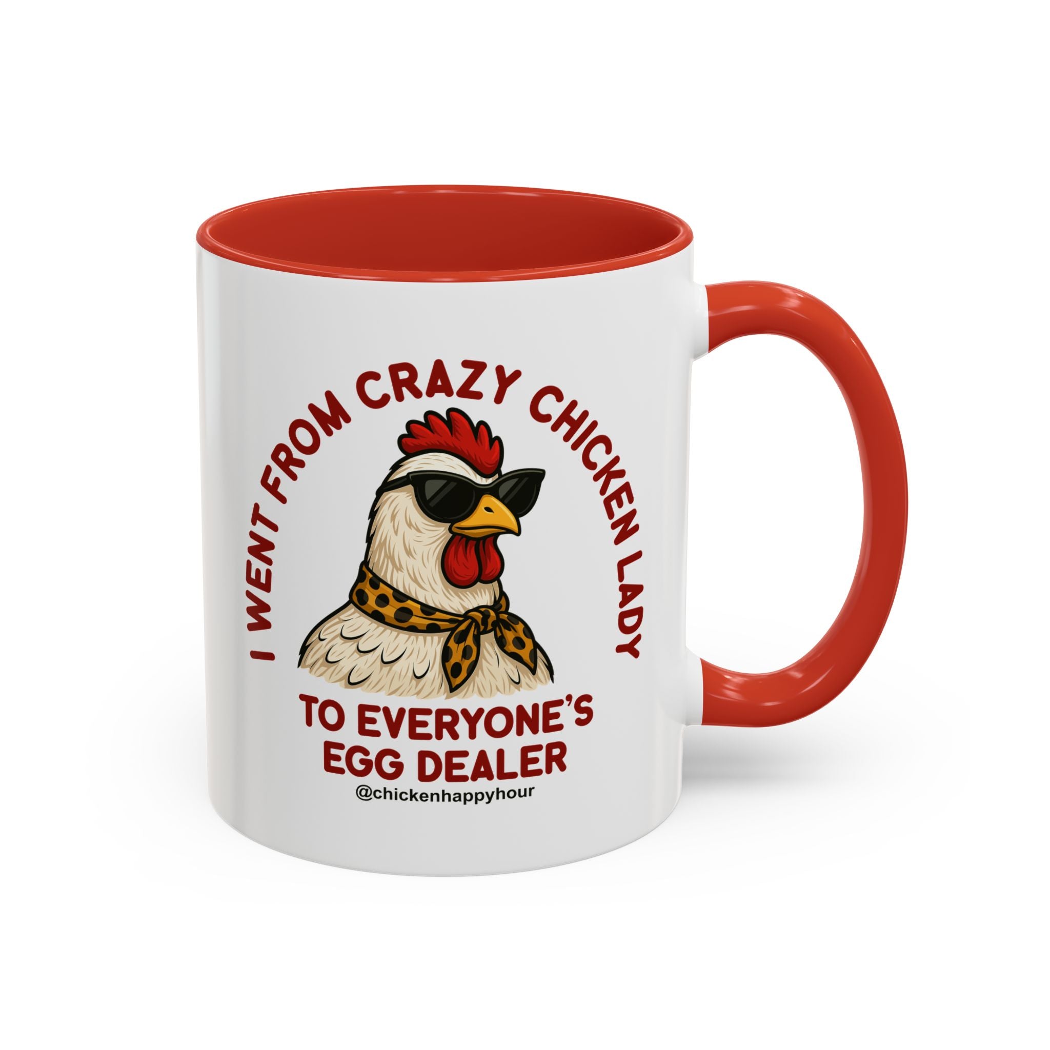 Went From Crazy Chicken Lady Coffee Mug
