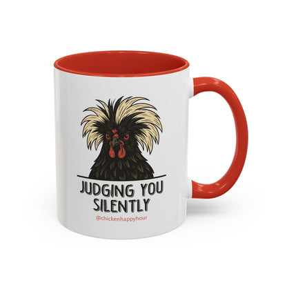 Judging You Silently Coffee Mug