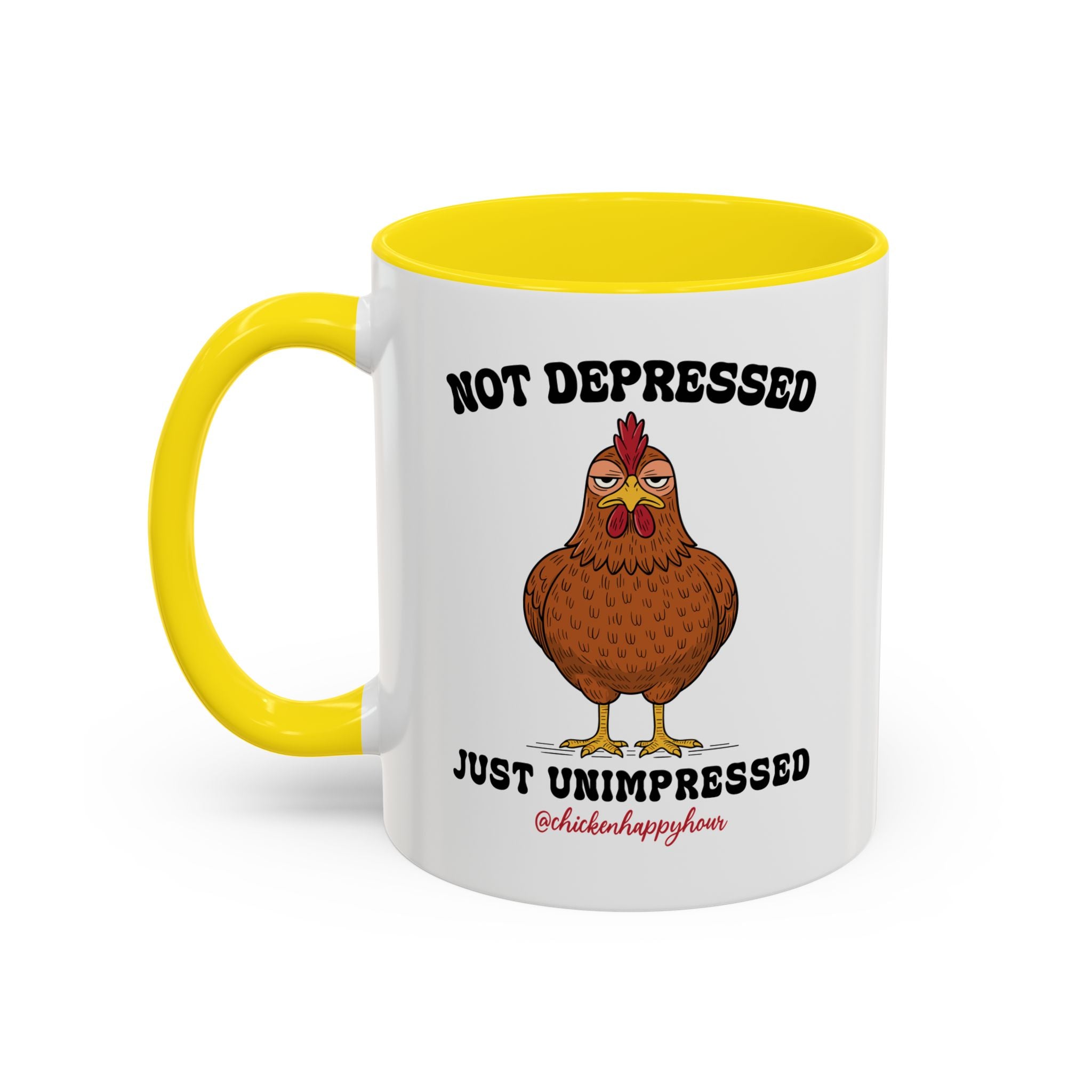 Not Depressed Coffee Mug