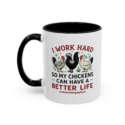 I Work Hard Coffee Mug